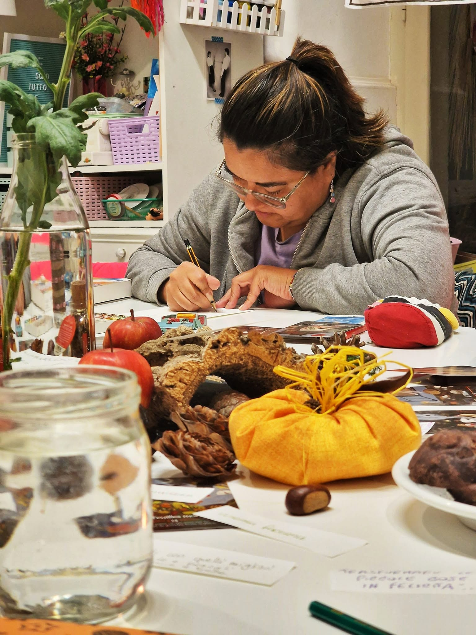 Pittura per l’anima — La materia dei sogni - fotografia del laboratorio 3
