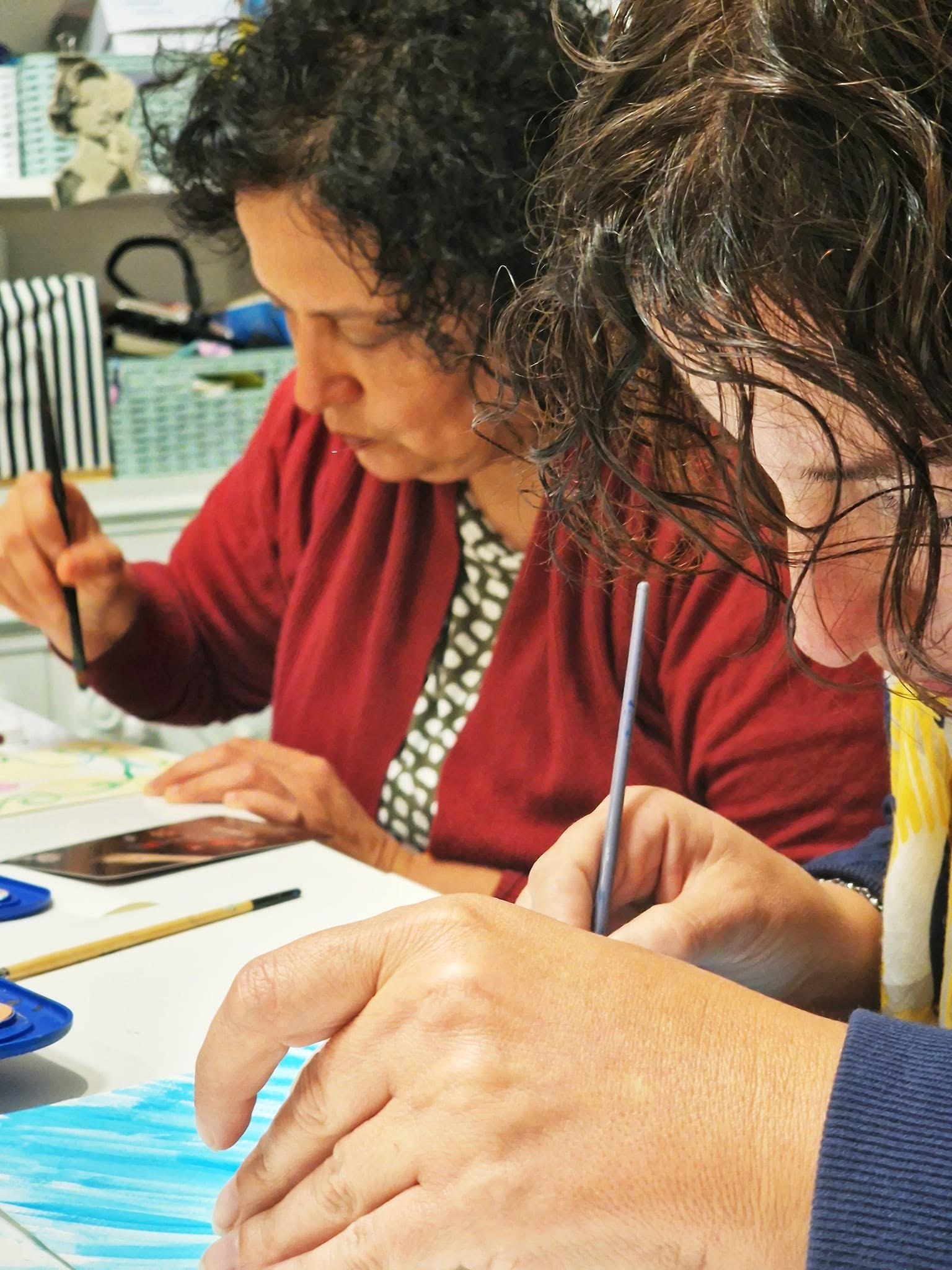Pittura per l’anima — La materia dei sogni - fotografia del laboratorio 5