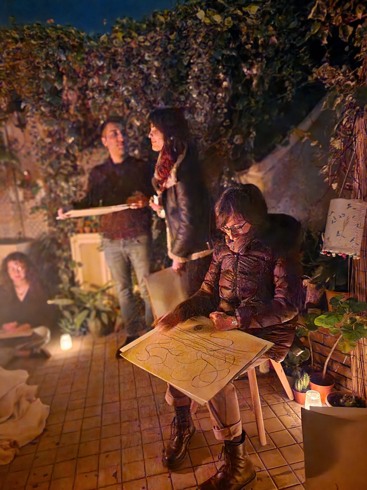 Φωσφόρος — Il potere luminoso del linguaggio - fotografia del laboratorio 1